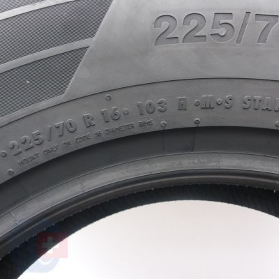 7. Opony 225/70 R16 4x CONTINENTAL 103H ContiCrossContact LX2  M+S Letnie 2020 Jak Nowe