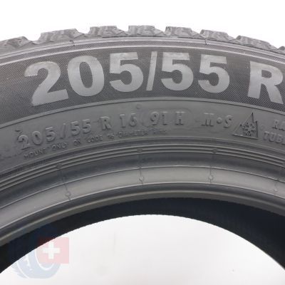 7. Opony 205/55 R16 2x SEMPERIT 91H Speed-Grip 5 Zimowe 2025 8,8-8,2mm