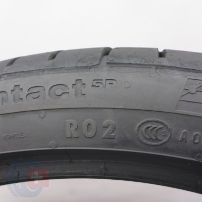 5. Opona 235/35 R19 1x CONTINENTAL 91Y XL ContiSportContact 5P R02 Letnia 2016 6mm