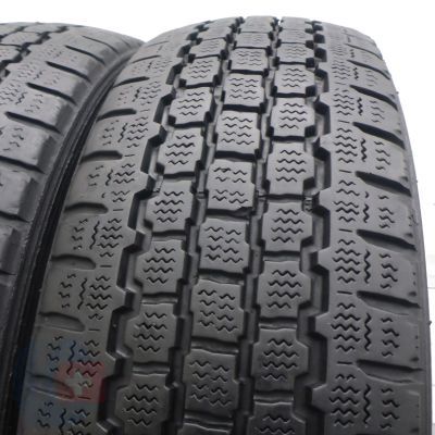 3. 2 x BRIDGESTONE 195/65 R16C 104/102R Blizzak W800 Zima 2010 6,8-7,5mm