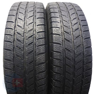 5. 4 x CONTINENTAL 195/75 R16C 107/105R VanContact Winter 2021 Zima 6,2-7mm