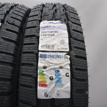3. Opony 205/75 R16C 2x MICHELIN 110/108R Agilis Alpin Zimowe 2025 NOWE 