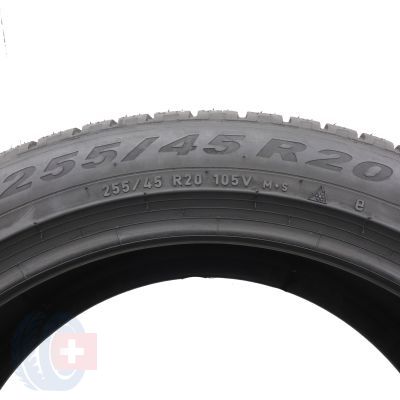 6. Opony 255/45 R20 2x PIRELLI 105V XL Scorpion Winter BMW Zimowe 2020 7mm 