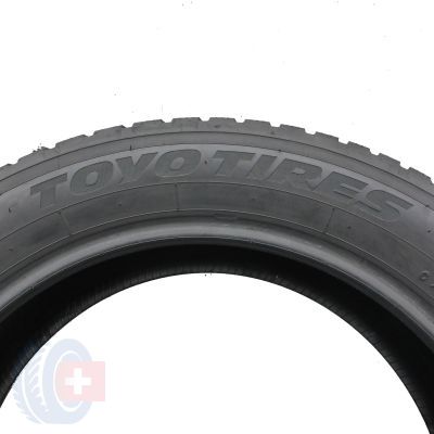 6. Opony 215/55 R18 4x TOYO 99V XL Observe S944 Zimowe 2021 Jak Nowe 7,8-8,8mm