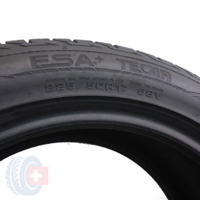 4. 2 x ESA TECAR 225/50 R17 98V XL  Super Grip 9 Zima 7.5mm
