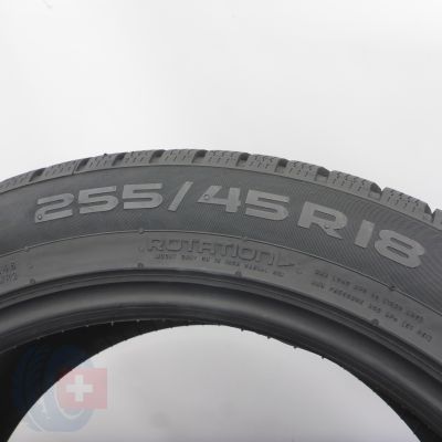 5. Opony 255/45 R18 2x NOKIAN 103V XL WR Snofproof P Zimowe 2020 8,5mm