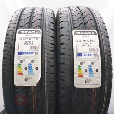 Opony 215/70 R15C 2x BARUM 109/107S Vanis 3 Letnie 2023