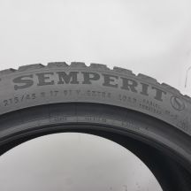 4. Opony 215/45 R17 2x SEMPERIT 91V XL Speed-Grip 5 Zimowe 2024 7mm