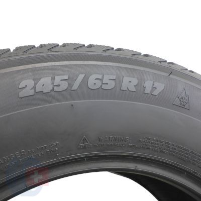 5. 2 x MICHELIN 245/65 R17 111H XL Latitude Alpin LA2 Zima 2016 5,5-6mm