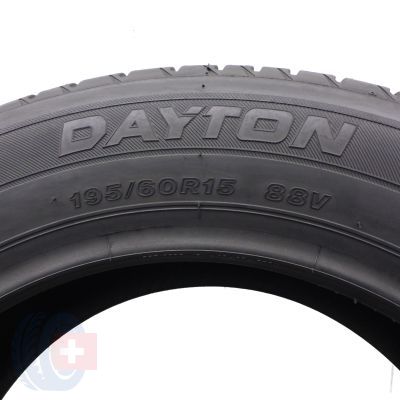 5. Opony 195/60 R15 4xDAYTON 88V Touring 2 Letnie 2017 Jak Nowe Nieużywane 