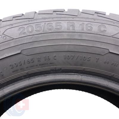 4. 2 x CONTINENTAL 205/65 R16C 107/105T ContiVanContact 100 Lato 7,8mm 2017