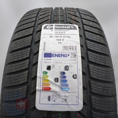 Opona 265/40 R20 1x CONTINENTAL 104V XL WinterContact TS 870 P Zimowa 2024 