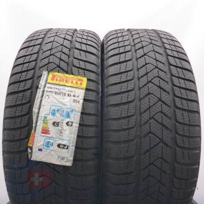 Opony 225/45 R18 2x PIRELLI 95V XL Winter Sottozero 3 RFT BMW Zimowe 2020 