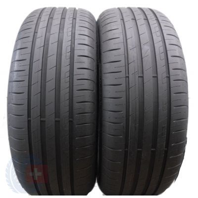 3. 4 x GOODYEAR 205/55 R17 91V Efficient Grip  Lato DOT21 6.2mm