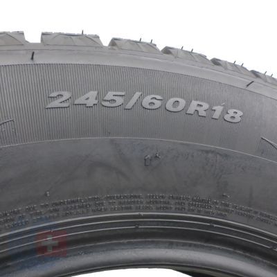 5. 2 x NEXEN 245/60 R18 105T WinGuard WinSpike SUV 2015 Zima 7,6-8mm