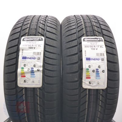 Opony 235/55 R17 2x CONTINENTAL 103V XL WinterContact TS 870 P Zimowe 2022 