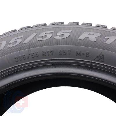 5. 2 x PIRELLI 205/55 R17 95T XL Winter Cinturato Zima 7,8-8,5mm 2020