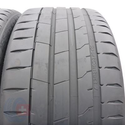 3. Opony 255/35 ZR19 2x CONTINENTAL 96Y XL SportContact 7 Letnie 2023 5,8-5,5mm