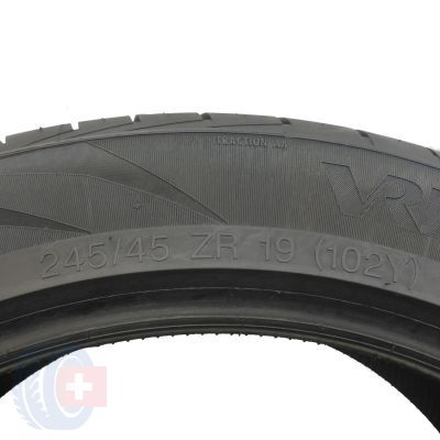 4. 1 x VREDESTEIN 245/45 ZR19 102Y XL Ultrac Vorti+ Lato 2021 7mm