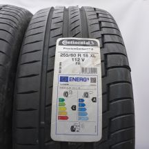 2. Opony 255/60 R18 2x CONTINENTAL 112V XL  PremiumContact 6 Letnie 2022 