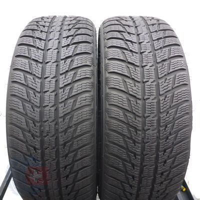 4. Opony 215/55 R18 4x NOKIAN 99V XL WR SUV3 Zimowe 2021 7,2-8mm