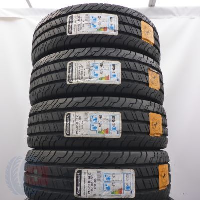 Opony 215/65 R16C 4x CONTINENTAL 109/107T ContiVanCiontact 100 Letnie 2019 