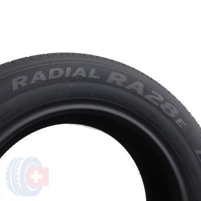 7. 4 x HANKOOK 205/65 R16C 107/105T Radial Ra28E Lato 2016, 2017 Jak Nowe 7mm