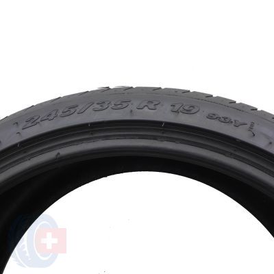 4. Opona 245/35 R19 1x PIRELLI 93Y XL P Zero M0 Letnia 2019 7mm JAK NOWA 