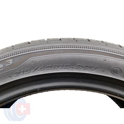 6. 2 x HANKOOK 215/45 R18 89V Ventus Prime 3 Lato 6.2-6.8mm