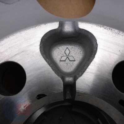 6. 4 x Alufelgi 16 MITSUBISHI 5x114,3 6,5J Et38 Oryginalne Eclipse Cross + czujniki 