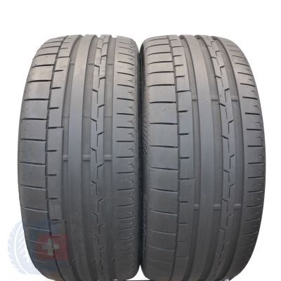 4. Opony 225/35 ZR19 4x CONTINENTAL 88Y XL SportContact 6 letnie 6,8-7mm 2019 Jak Nowe