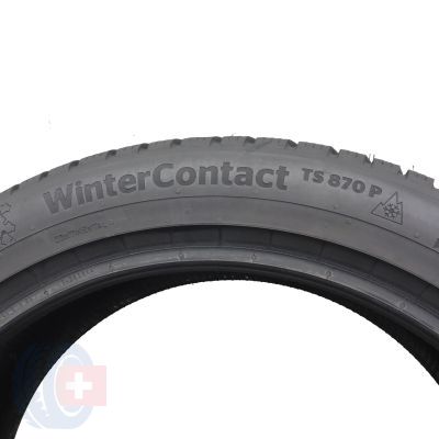 7. Opony 225/45 R18 2x CONTINENTAL 95V XL WinterContact TS870P Zimowe 2021, 2022 7-7,5mm