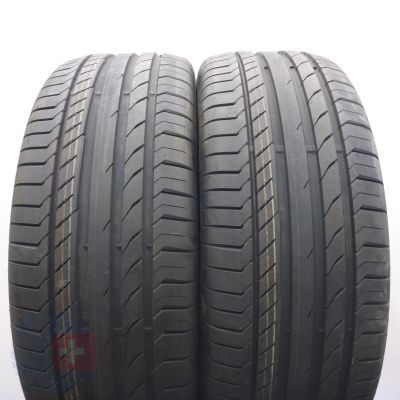 4. Opony 255/60 R18 4x CONTINENTAL 108Y ContiSportContact 5 SUV 2021 Letnie Nieużywane