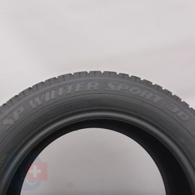 6. Opony 225/60 R17 2x DUNLOP 99H SP Winter Sport 3D  RunFlat BMW Zimowe 2022, 2023 7-7,2mm