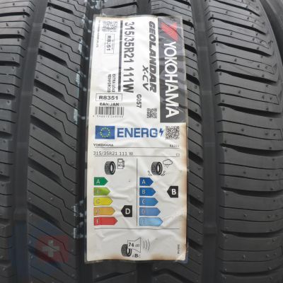 4. Opony 315/35 R21 2x YOKOHAMA 111W XL Geolandar X-CV GO57 Letnie 2025 