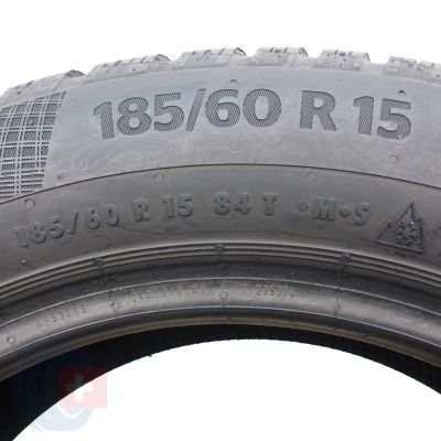 6. Opony 185/60 R15 2x CONTINENTAL 84T WinterContact Ts860 Zimowe 2019 6,8mm