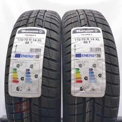 3. Opony 175/70 R14 2x BARUM 88T XL Polaris 5 Zimowe 2023