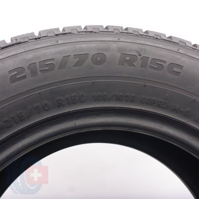 6. Opony 215/70 R15C 4x PIRELLI 109/107S Carrier Winter Zimowe 2016 7,2-6,8mm