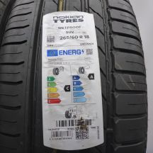 3. Opony 265/60 R18 4x NOKIAN 110V Wetproof SUV Letnie 2022 Nieużywane