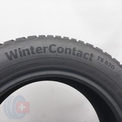 6. Opony 205/60 R16 2x CONTINENTAL 96H XL WinterContact TS70 Zimowe 2024 7,5-7,8mm