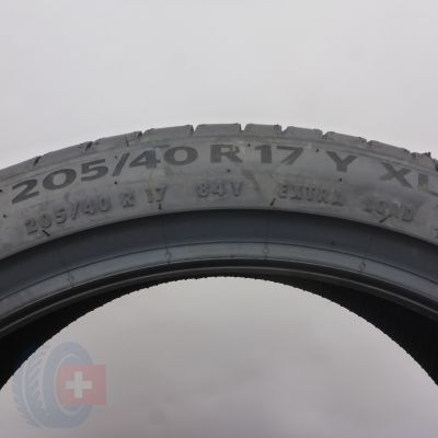 7. Opony 205/40 R17 4x CONTINENTAL 84Y XL PremiumContact6 Letnie 2021, 2023 Nieużywane
