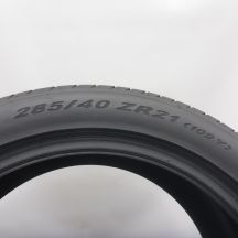 4. Opony 285/40 R21 2x PIRELLI 109Y XL NO PZero Letnie 2022 6mm