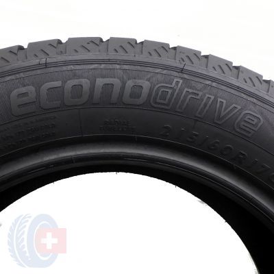 9. 4 x DUNLOP 215/60 R17C 109/107T Econodrive Lato DOT17 7,5-9mm