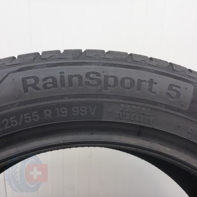6. Opony 225/55 R19 2x UNIROYAL 99V RainSport 5 Letnie 2024 6,5-7mm
