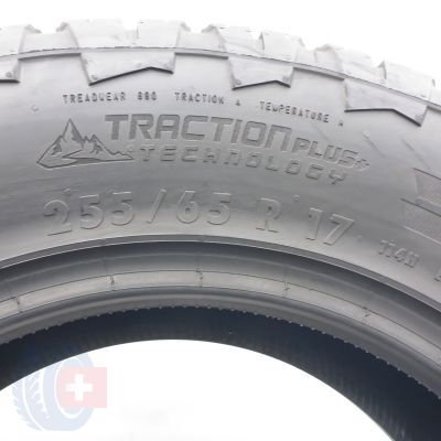 4. Opony 255/65 R17 2x CONTINENTAL 114H XL CrossContact Letnie M+S 2021 6,5-6,8mm