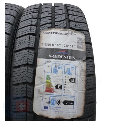 3. Opony 215/60 R16C 2x VREDESTEIN 103/101T Comtrac 2  Winter+ Zimowe 2020 Jak Nowe
