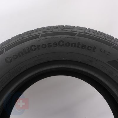 6. Opony 225/70 R16 4x CONTINENTAL 103H ContiCrossContact LX2  M+S Letnie 2020 Jak Nowe
