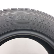 4. Opony 205/70 R15C 2x FALKEN 106/104R Eurowinter HS437 Zimowe 2014 7 i 6,8mm