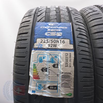 2. Opony 225/50 R16 2x COOPER R16 92W ZEON CS8 Letnie 2016 