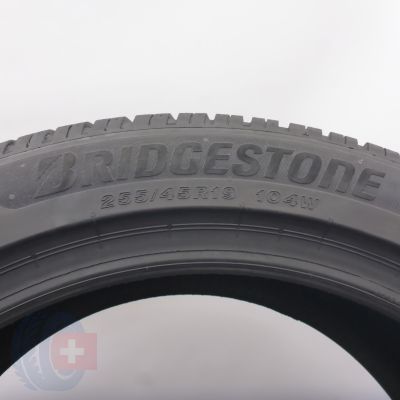 4. Opony 255/45 R19 2x BRIDGESTONE 104W XL Blizzak 6 Zimowe 2024 